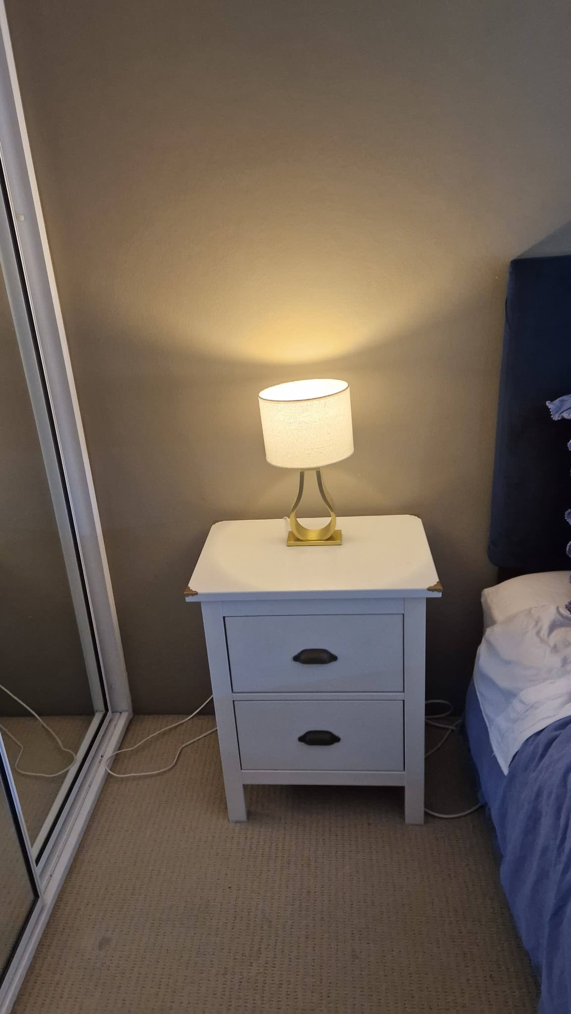 Moving sale - two bedside lockers $70