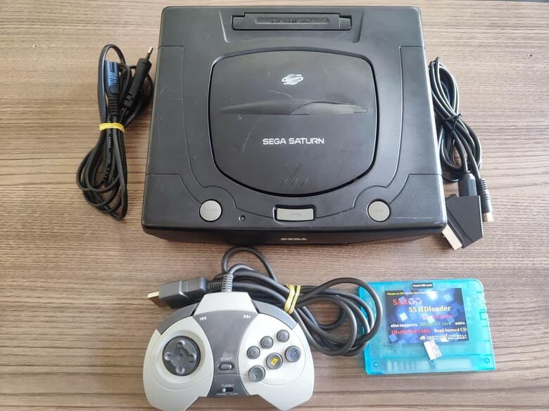 š FREE GIFT ā Sega Saturn Full Set + SAROO Card + 550 Games (PAL) | London - Photo 1