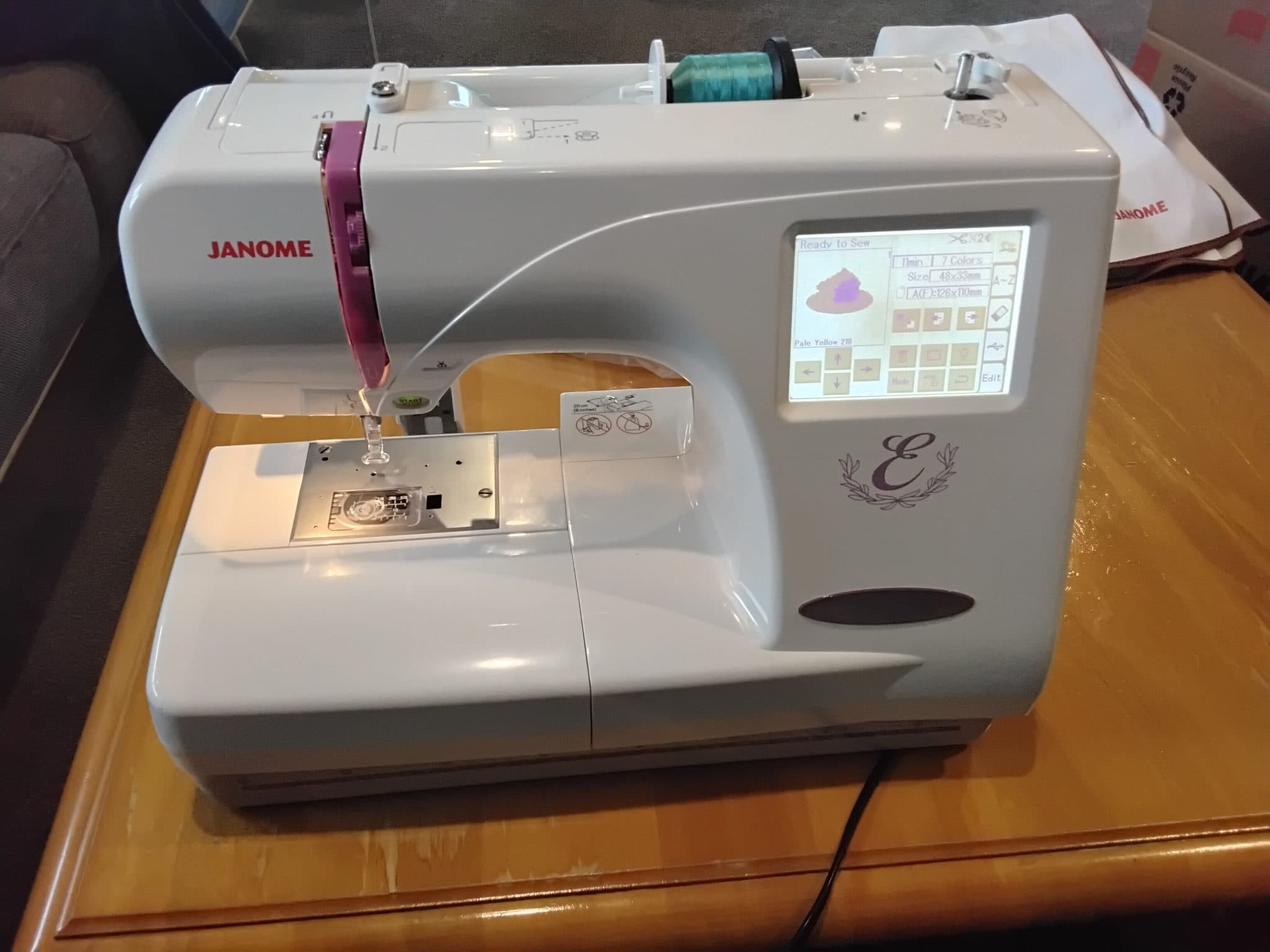 Janome 350E Embroidery Machine - Photo 1